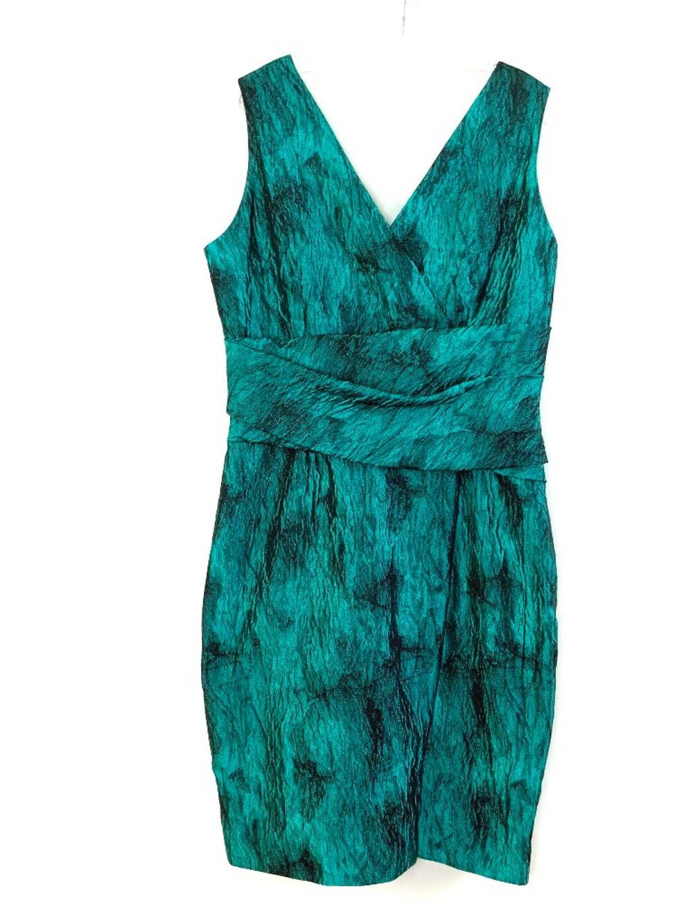 NWT Siri The Dresden Special Occasion Emerald Green Sleeveless Dress Size 16
